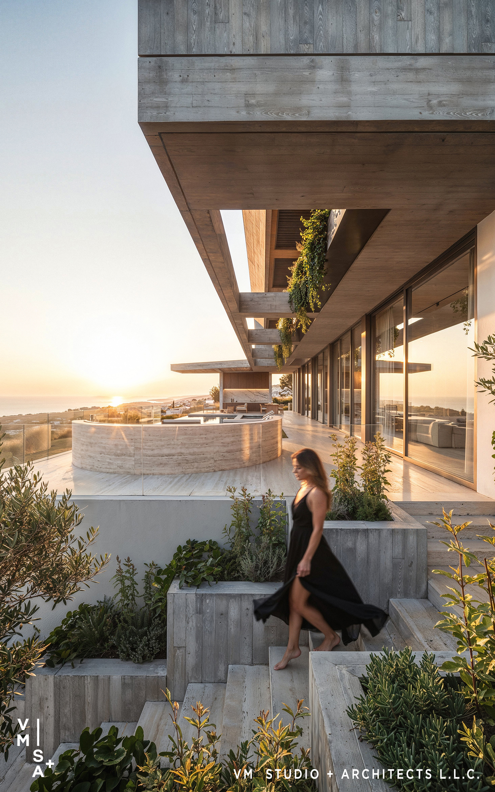 C05 – VM Studio – Horizon+ – Rear facade close up 1